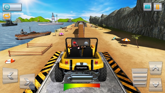 Buggy Stunts 3D: Beach Mania(圖1)-速報App