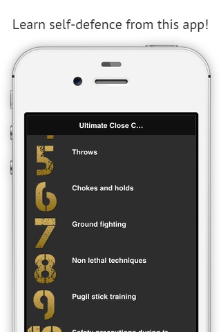 Ultimate Close Combat Manual screenshot 2