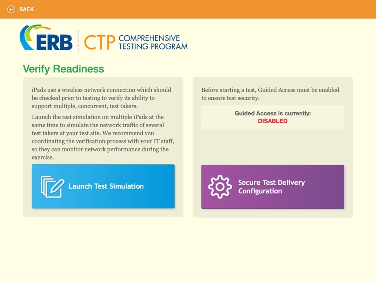 ERB CTP Online by Testing Systems (ITS)