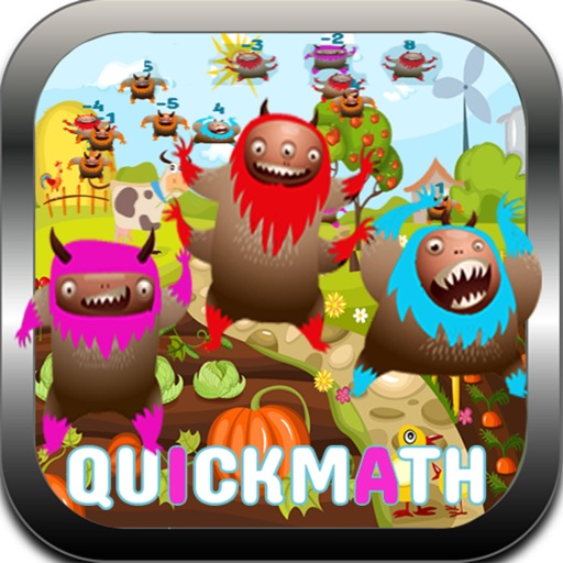 Quick Math Practice Monster Buster Blast - Mental arithmetic and Number crushing iOS App