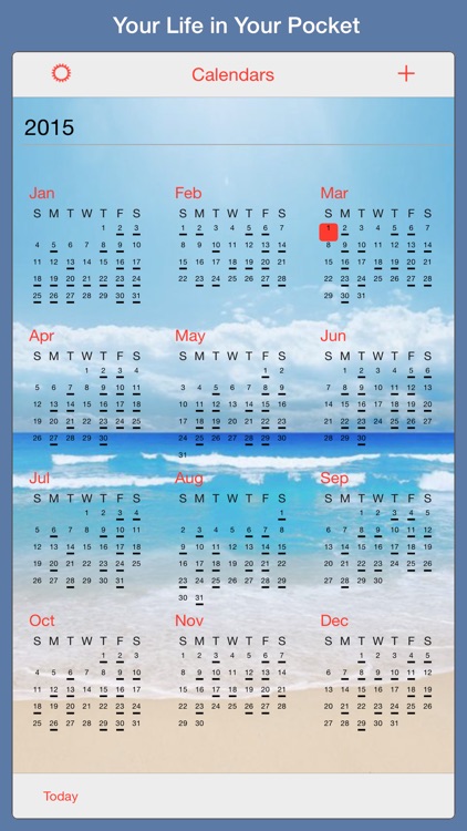 PocketLife Calendar screenshot-4