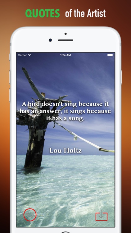 Wallpapers for Lombok: Quotes Backgrounds with Art Pictures screenshot-3