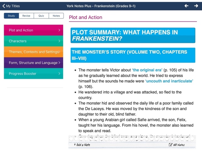 Frankenstein York Notes for GCSE 9-1 for