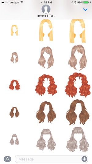 Hairstyles - Sticker Pack(圖4)-速報App