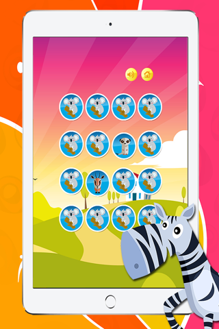Free Matching Game Animals for Educational screenshot 3