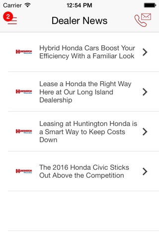 Huntington Honda DealerApp screenshot 4