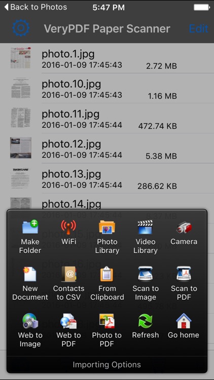 Paper Scanner - Scan, Print and Share Papers