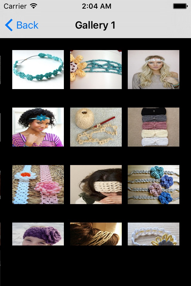 Crochet Headbands screenshot 2