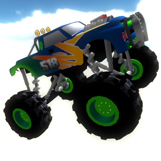 Hill Climb Monster Truck Racing 3D