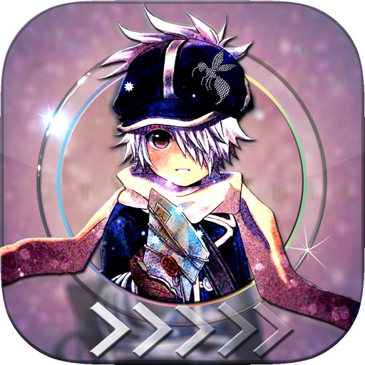 Blur Lock Manga & Anime Screen Photo Maker Wallpapers Pro - "Tegami Bachi edition"