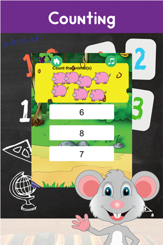 Cool Mouse 1st grade National Curriculum math screenshot 2