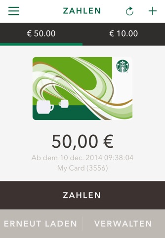 Starbucks Deutschland screenshot 3