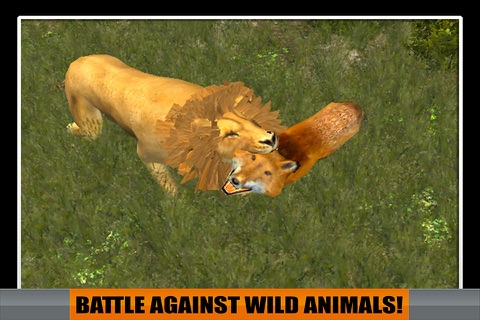 Wild Lion Attack On Deer Chase - 3D Animal Safari Hunt Simulator screenshot 3