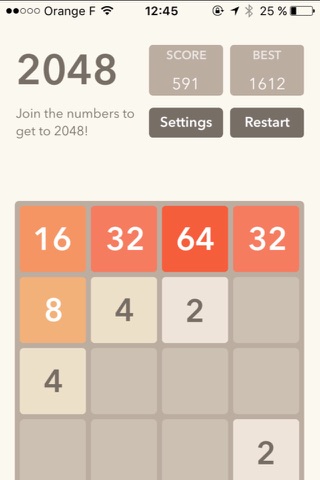 2048 : logic game - náhled