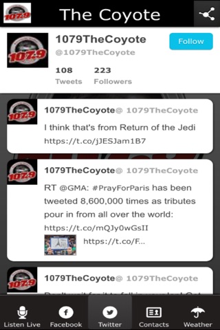 1079 The Coyote screenshot 2