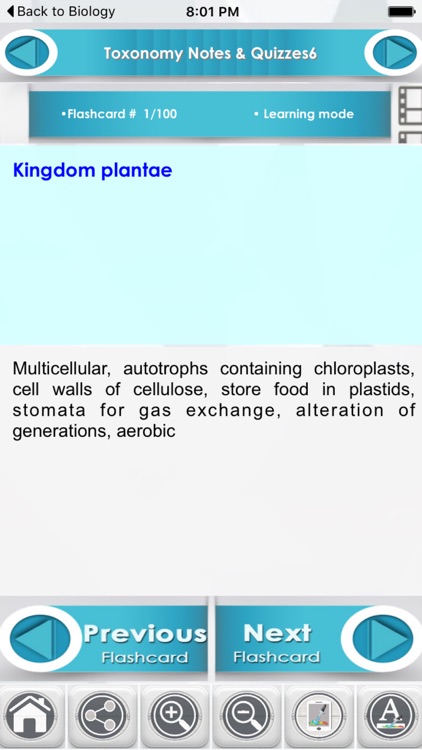 Taxonomy Flashcard screenshot-3