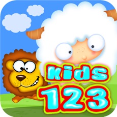 Activities of Kids Learning English Number 123