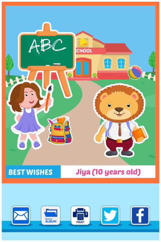 Kids Card Creator Free : Personal Ecards for Little ones screenshot 4