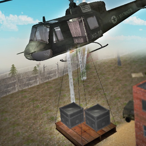Cargo Helicopter Sim 3D - Real Helicopter Cargo Transporter Game iOS App