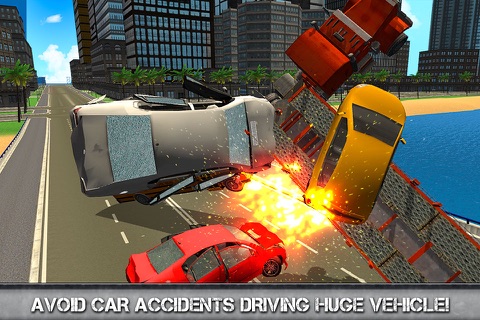 Car Transporter Driving Simulator 3D Full screenshot 4