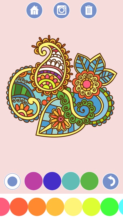 My Coloring Book - Mandala, Tribal, animals and classic ornaments screenshot-4