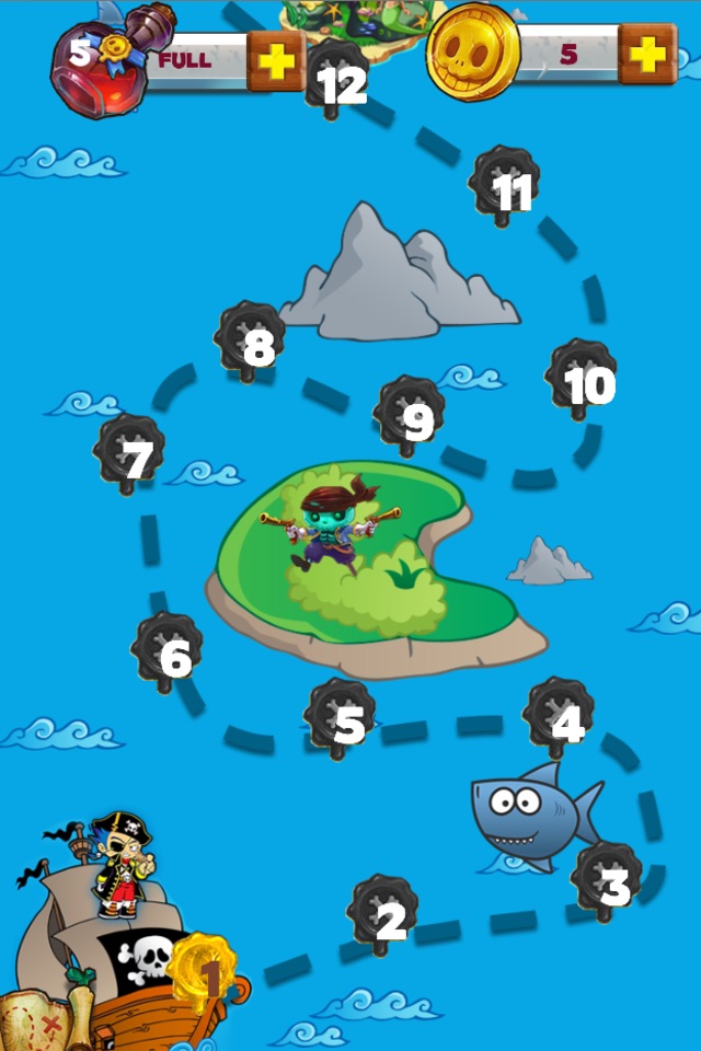 Pirate Prince Treasure Bubble Shooter Pop screenshot 3