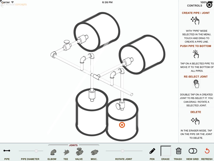 Isometric pipe design screenshot-3