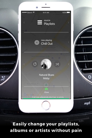 SoundDrive - Your in-car experience for music, map navigation, weather and traffic 2 go screenshot 3