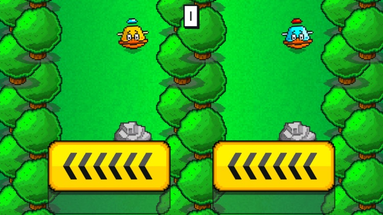 Flappy Downhill Racing - Race 2 Bird At The Same Time