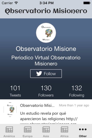 Observatorio Misionero screenshot 4