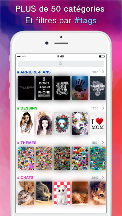 Screenshot #3 pour Lait Pro - Fonds d'écran