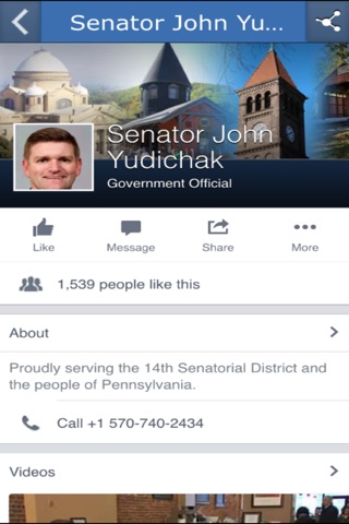 Senator John Yudichak screenshot 2