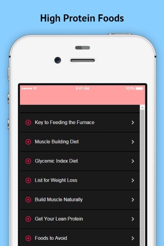 High Protein Foods - Build Muscle Naturally screenshot 3