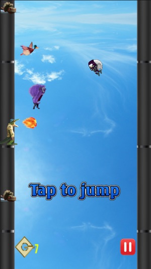 Ninja and Minion: Tap To Jump