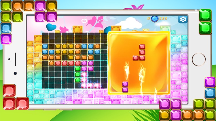 Diamond Block Launcher Legend Jewel And Torrid Blaze Of Crystal Bricks By Phoobal Boonpunya