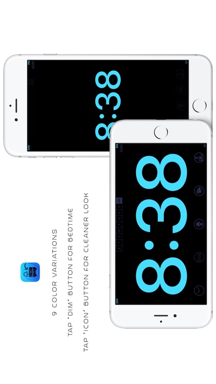iBedsideApp™ (5 in 1) ANALOG CLOCK, DIGITAL CLOCK (SIMPLE CLOCK), FLASH LIGHT, WEATHER, IDEA/SKETCH NOTE PAD