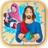 Bible coloring book - Bible to paint and color scenes from the Old and New Testaments