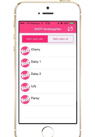 VOOY Điểm danh screenshot 3