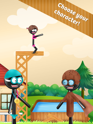 Скачать игру Stickman High Diving PRO - Touch, Jump & Flip!