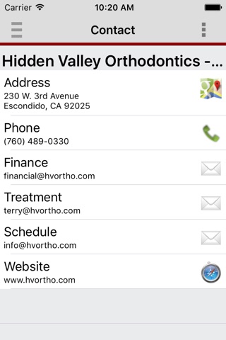 Hidden Valley Orthodontics screenshot 2