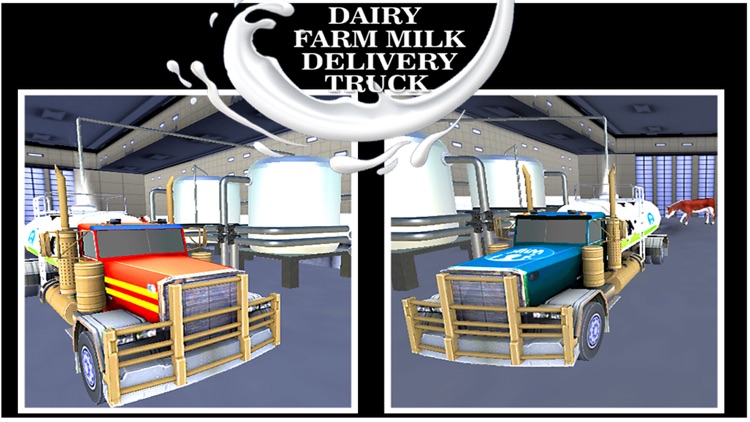 Dairy Farm Milk Delivery Truck screenshot-3