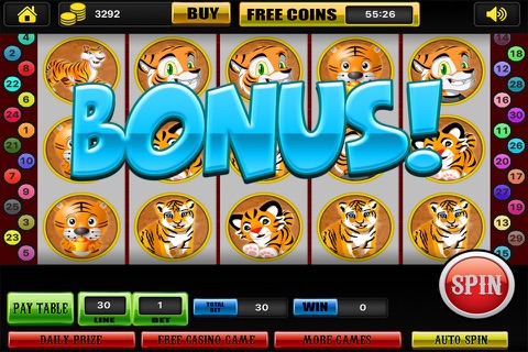 Tiger Eye Slots - All New Las Vegas Super Casino Slot Machines Pro screenshot 4