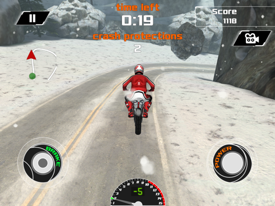 Screenshot #4 pour 3D Motocross Snow Racing X - eXtreme Off-road Winter Bike Trials Racing Game FREE