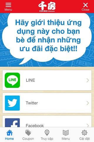 CHIBO Bánh xèo Nhật Bản screenshot 3