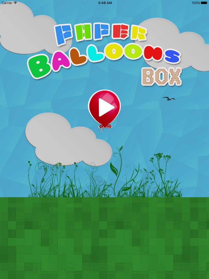 PAPER BALLOONS BOX