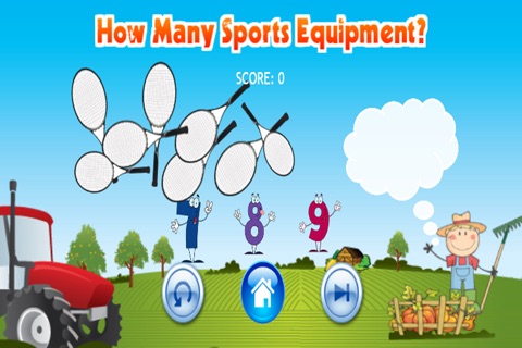 Sports Learning Numbers For Kids screenshot 3