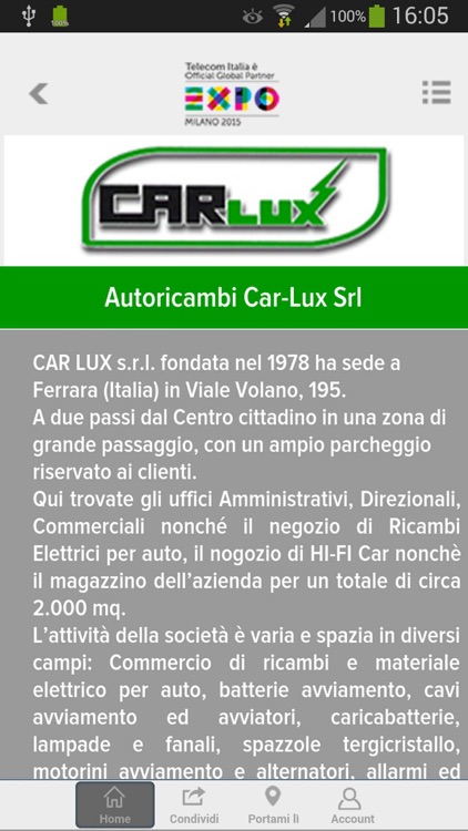 Autoricambi Carlux Srl