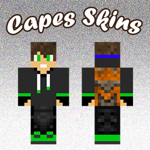 Skin with Cape Artwork for Minecraft PE Free