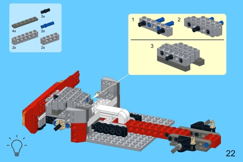 Roadster for LEGO Creator 7347 Set - Building Instructions screenshot 3