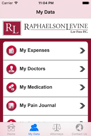 Raphaelson & Levine Injury App screenshot 3